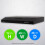 Abode 60cm Visor Cooker Hood Black Extractor with 3 Speed Settings, Un 2