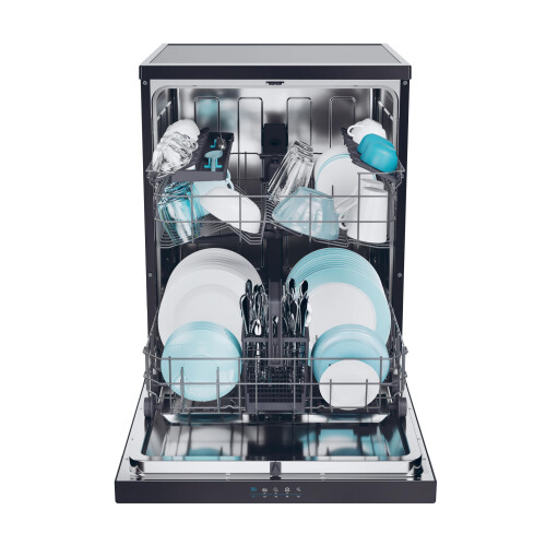 Candy Candy Rapido CF 3E9L0B 13 Place Setting Dishwasher - Black 1