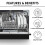Smeg Smeg DI262D Universal Fully Integrated 13 Place Setting Dishwasher 2