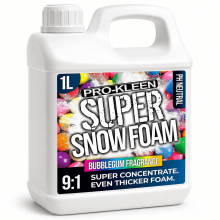 (Bubblegum, 1L) ProKleen Super Concentrate Snow Foam Car Shampoo