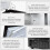 YASHE Chest Freezer 100L, Compact Freestanding Deep Freezer with 2 Rem 4