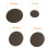 Set of 4 Burners for Kitchen Rex - Electrolux 4