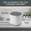 Portable Mini Dishwasher 4L USB Rechargeable Powerful Performance with Deta 3