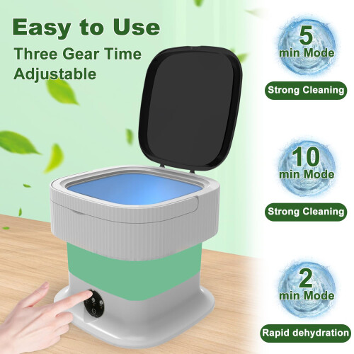 Diyeeni Mini Fridge USB Rechargeable, Compact Refrigerator Cooler and 2
