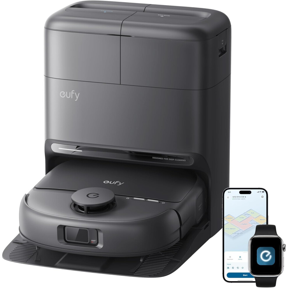 Eufy New 2026 Robot Vacuum Cleaner With Mop - C28 Omni
