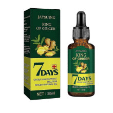 2pcs Hair Regrow 7 Day, Ginger Germinal Essential Oil Hair Growth Hair Loss Treatment Hair Care Hair Growth Serum for Men & Women 30ml