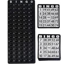 Party Table Games Deluxe Bingo Game Set with 18 Cards