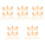 100Stk Robuste Holzclips Mini Klammern Für Memo Und 2