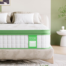 NIXNAP Mattress Double 4FT6 - 10 Inch Hybrid Mattress
