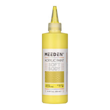 MEEDEN Soft Body Acrylic Paint: Lemon Yellow Hue 250ml/8.8oz Bulk
