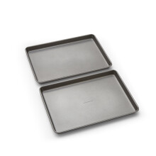 Morphy Richards Oven Tray Set - 13"x9" - Heavy Duty Carbon Steel
