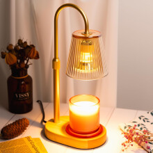 JEKEMORYE Candle Warmer Lamp with Timer - Electric Wax Melter