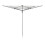 Addis Addis 40m 4 Arm Rotary Washing Line (Grey) Multiple Tension Adjustment 1