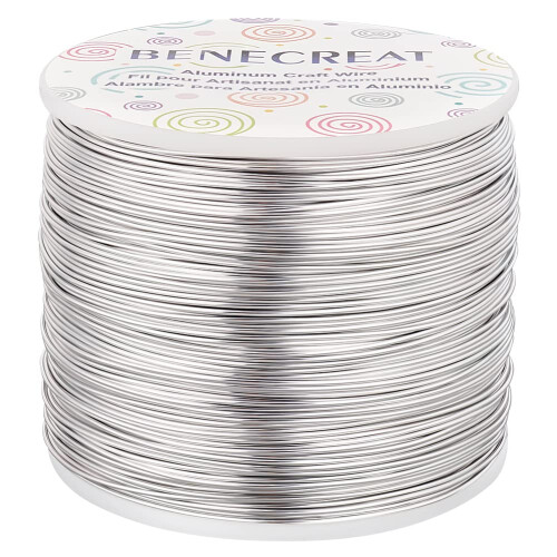 BENECREAT 20 Gauge (0.8mm) Bendable Aluminum Wir