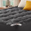 BEDLORE Mattress Topper Double Bed Viscose Derived from Bamboo 1