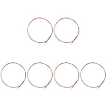 6Pièces Cordes De Luth Chinois Argent Accessoires Remplacement