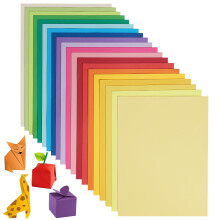 A4 Coloured Origami Paper 180 Sheets