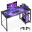 ODK Gaming Desk with Reversible Storage Shelves 1