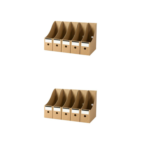 2Sets Khaki Bureaudocumenthouder Organizer Opbergrek