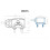 Motorcycle Handlebar Switch Dangerous Light Double Flash Switch Control Box 5