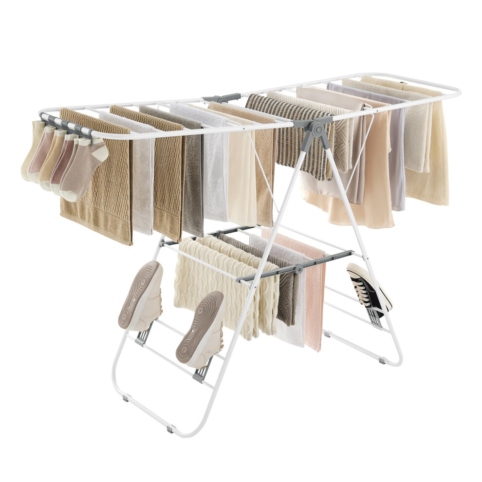 Songmics Clothes Airer - Foldable Clothes Drying Rack