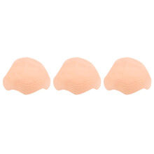 3St Realistische Bald Cap, Siliconen En Comfortabel Voor Kostuums