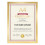 Giftgarden Gold A4 Picture Frame - Versatile A4 Photo Frames for Desk 1