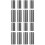 16Stk Gewindekupplung Runde Muffe Industrieverbinder 5