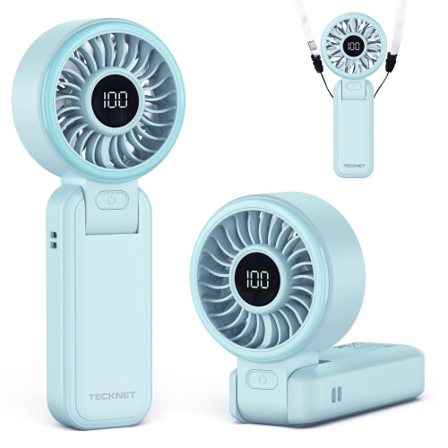 TeckNet TECKNET Handheld Fan - Portable Fan with 5000mAh