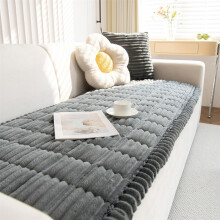 LINGKY Thick Sofa Covers Washable - Soft Corduroy Sofa Cover 2 3 4 Seater, Non-Slip Sofa Slipcovers