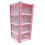 4 Drawer Large Plastic Storage Drawer Tower 1