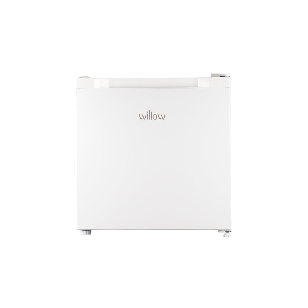 Willow Wmf46w 46L Mini Tabletop Fridge With Adjustable Thermostat, Rev