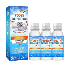 (3PCS) 1-5x Moldable Tooth Replacements Kit for Fixing,Dental Care Kit Tooth Repair Kit