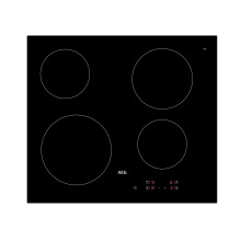 AEG 3000 Series Radiant Hob, Ceramic Hob, HRX64300CB, 4 Cooking Zones,