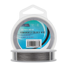 BENECREAT 80m 0.38mm 7-Strand Tiger Tail Beading Wire 201 Stainless