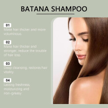 (5PCS) 1-5x Rosemary and Batana Essential Oil Shampoo w/ Batana Oil, Anti Dandruff Shampoo 200ml