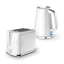 Swan Windsor Kitchen Set - 1.7L Fast Boil Kettle & 2 Slice Toaster