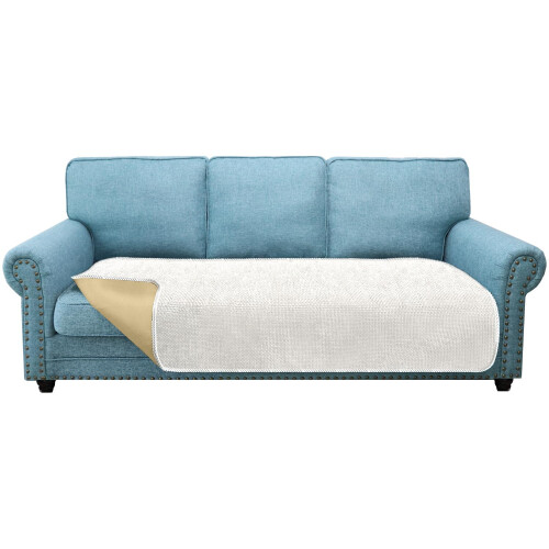 Granbest Non-Slip Sofa Seat Covers 3 Seater Thick Sofa Cover Sofa