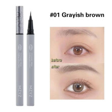 (Matches the image) Liquid Eyebrow Pen Waterproof Long Lasting No Blooming Eyeliner Lying Silkworm Ultra Fine Eyebrow Tattoo Pencil Makeup