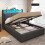 DICTAC Small Double Ottoman Bed Frame with Hydraulic Storage 1