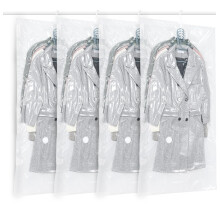 Hanging Vacuum Storage Bags - ZWMYF 4 PCS Space-saving Vacuum Bag for