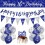 Boys 16th Birthday Decorations Blue Silver 16th Birthday Party 1