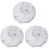 3Stk Nordic Keramik Schmucktablett Marmor Design 2