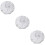 3Stk Nordic Keramik Schmucktablett Marmor Design 3