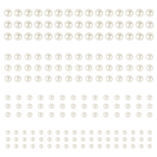 Vicloon 990 Pcs Self Adhesive Pearl Stickers