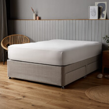 Silentnight Supersoft Natural Fitted Sheet