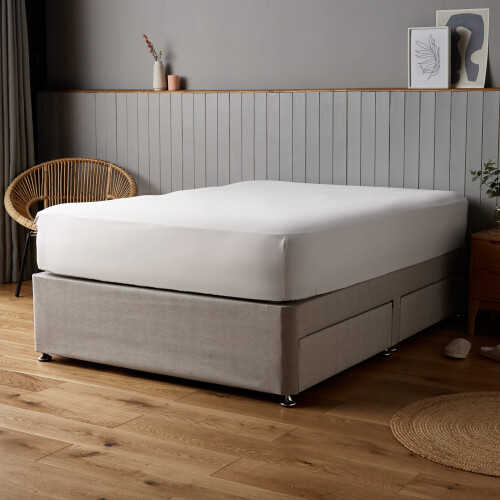 Silentnight Silentnight Supersoft Natural Fitted Sheet