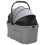 VidaXL vidaXL Folding Pet Stroller Adjustable Grey 78 x 54 x 101 cm Polyester 4