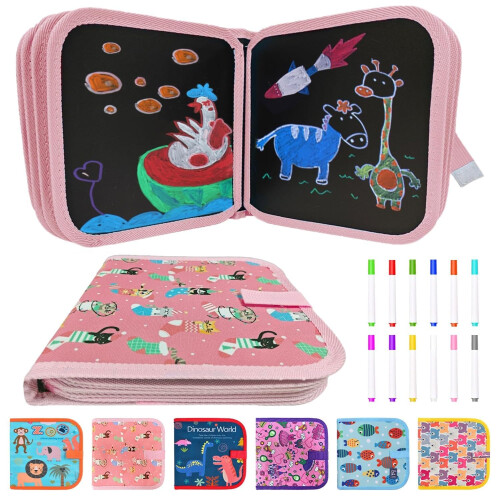 Funkprofi Erasable Coloring Book for Kids