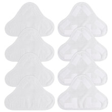 Sgizoku Steam Mop Pads for H2O X5 Steam Cleaners Replacement Microfibre Pad - 8 Pack Washable Cleaner Cover Cloths for H20 x5 Floor Cleaning Covers